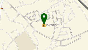 ダイソーソコラ所沢店の地図画像