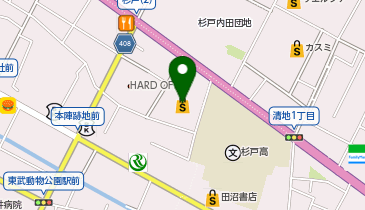 ダイソーベルクス杉戸店の地図画像