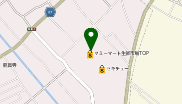 ダイソー生鮮市場TOP上尾店の地図画像