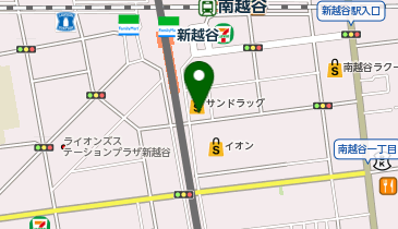 東京靴流通センター南越谷店の地図画像