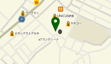 東京靴流通センターウニクス伊奈店の地図画像