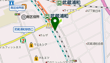 auショップ武蔵浦和の地図画像