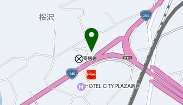 auショップ寄居の地図画像