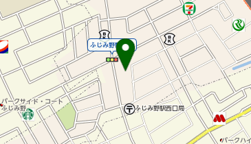 auショップふじみ野の地図画像