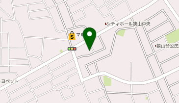 auショップ狭山の地図画像