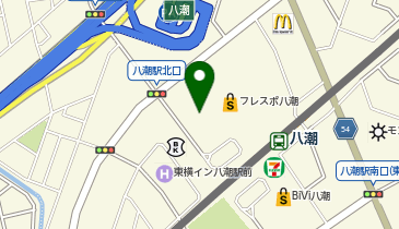 au Styleフレスポ八潮の地図画像
