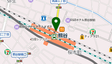 ニューデイズ熊谷5号の地図画像