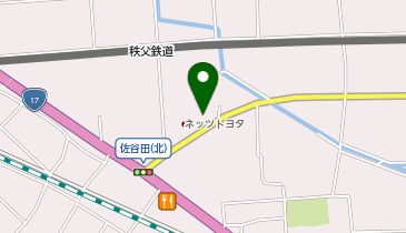 ネッツトヨタ埼玉熊谷店の地図画像