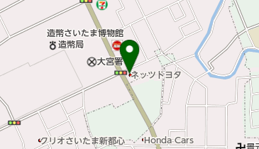 ネッツトヨタ埼玉新都心店の地図画像