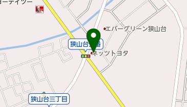 ネッツトヨタ埼玉狭山台店の地図画像