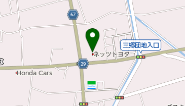ネッツトヨタ埼玉新三郷店の地図画像