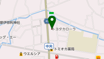 トヨタカローラ新埼玉熊谷中央店の地図画像