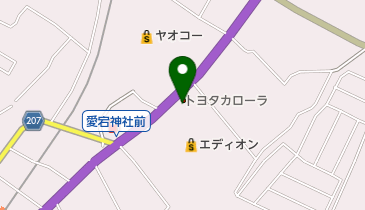 トヨタカローラ新埼玉秩父店の地図画像