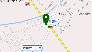 トヨタカローラ新埼玉狭山台店の地図画像