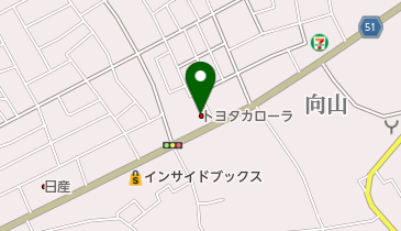トヨタカローラ新埼玉上尾向山店の地図画像
