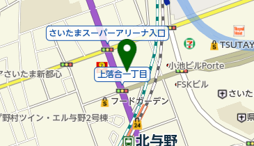 トヨタカローラ新埼玉北与野店の地図画像