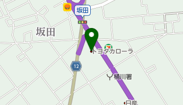 トヨタカローラ新埼玉桶川店の地図画像