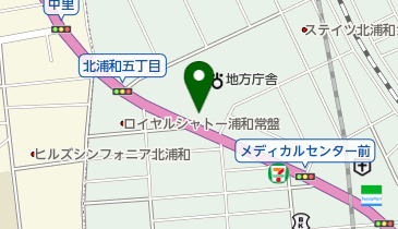 レクサス浦和の地図画像