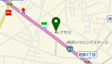 レクサス所沢の地図画像