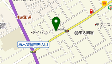 埼玉日産ふじみ野店の地図画像