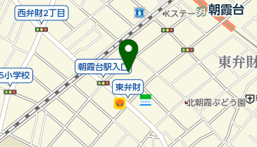 埼玉日産朝霞台店の地図画像