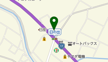 日産プリンス埼玉本庄店の地図画像