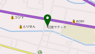 日産サティオ埼玉北加須店の地図画像