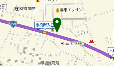 日産サティオ埼玉飯能店の地図画像