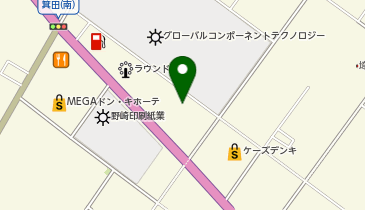 UDトラックス埼玉支社の地図画像