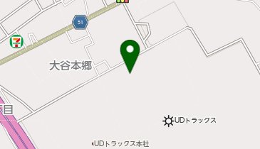 UDトラックスの地図画像