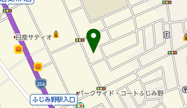 ホンダドリームふじみ野の地図画像