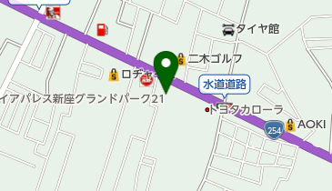 ホンダドリーム新座の地図画像