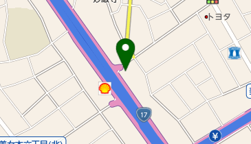 ホンダドリーム戸田美女木の地図画像