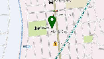 Honda Cars埼玉中白岡店の地図画像