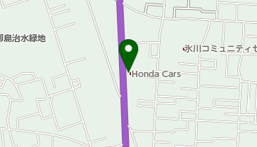 Honda Cars埼玉草加南店の地図画像