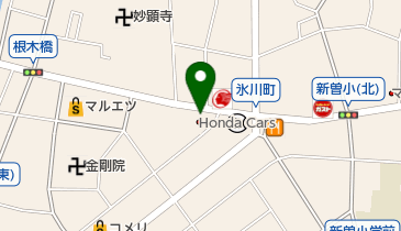Honda Cars埼玉戸田南店の地図画像