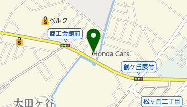 Honda Cars埼玉県央鶴ヶ島店の地図画像