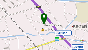 Honda Cars熊谷熊谷店の地図画像
