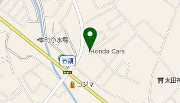 Honda Cars久喜久喜店の地図画像