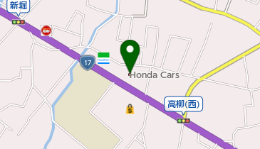 Honda Cars埼玉北熊谷西店の地図画像