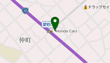 Honda Cars桶川上尾南店の地図画像
