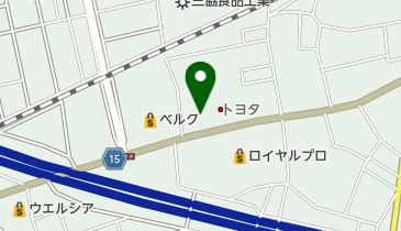 Honda Cars埼玉県央川越的場店の地図画像