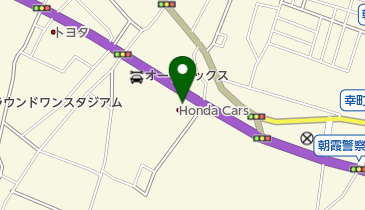 Honda Cars埼玉南朝霞店の地図画像