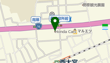 Honda Cars埼玉西大宮店の地図画像