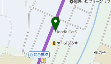 Honda Cars埼玉三芳463店の地図画像