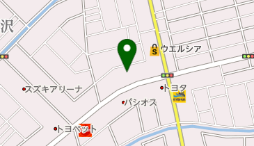 春日部自動車販売東越谷店の地図画像