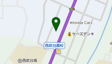 南関東ふそう所沢支店の地図画像