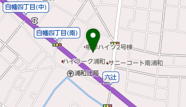 南関東ふそう浦和支店の地図画像