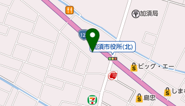 マツダオートザム加須の地図画像