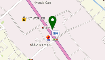 マツダオートザム北本鴻巣の地図画像